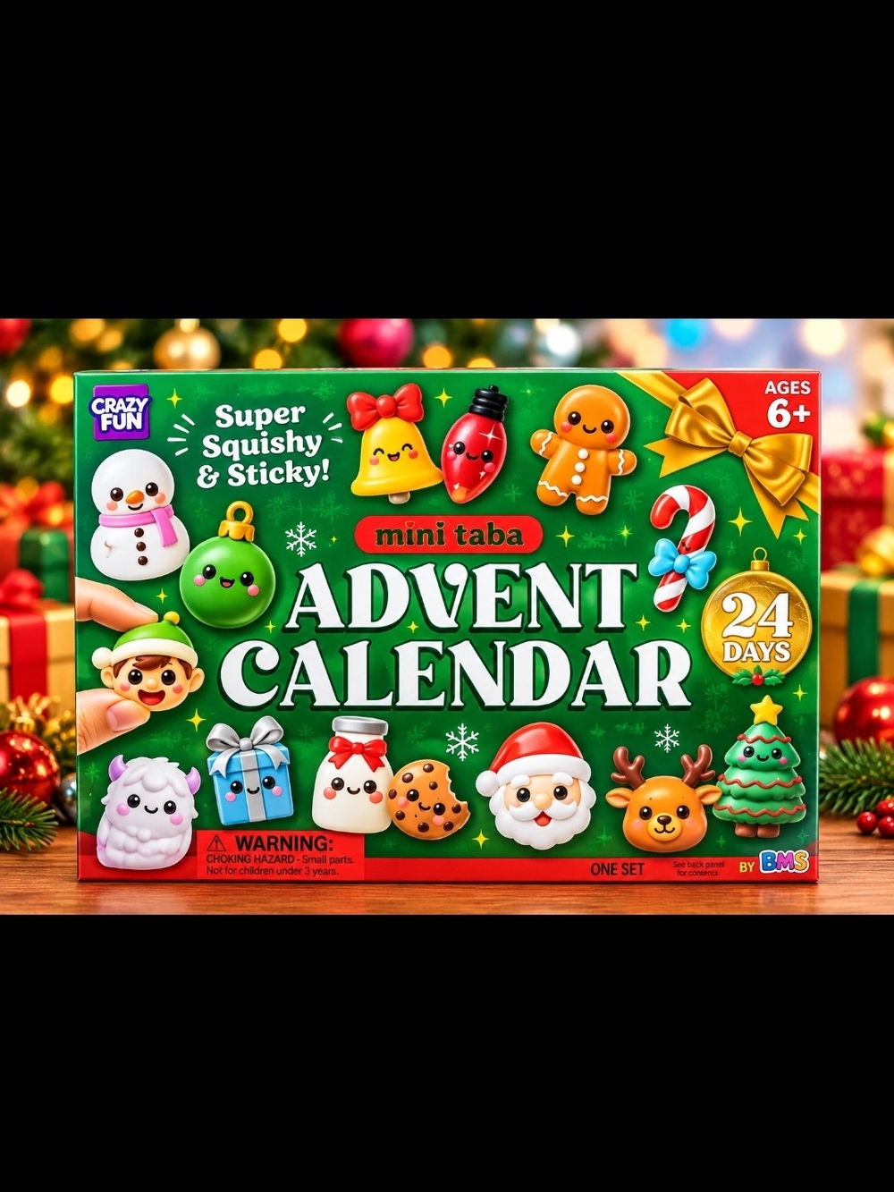 Crazy Fun Viral Authentic Sealed Mini Taba Advent Calendar $100